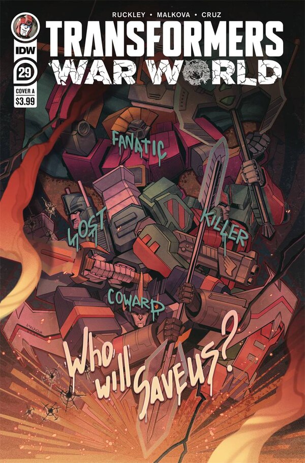 Transformers Issue No 29 Comic Book Preview   War World Titans  (1 of 6)